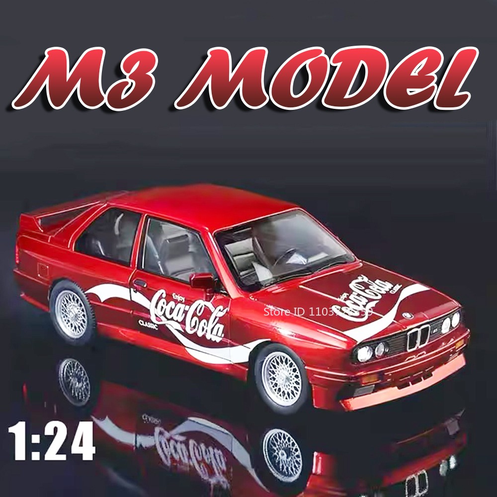 Vintage Collectible Toys - 1:24 M3 Miniature Car Model Toys