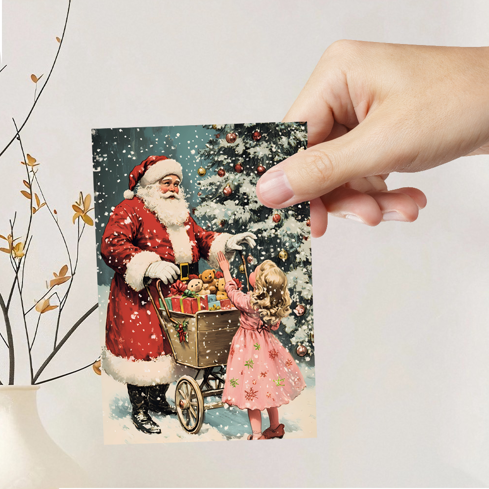 32pcs, vintage Christmas postc - Vintage Collectible Santa incelemesi ve fiyatı
