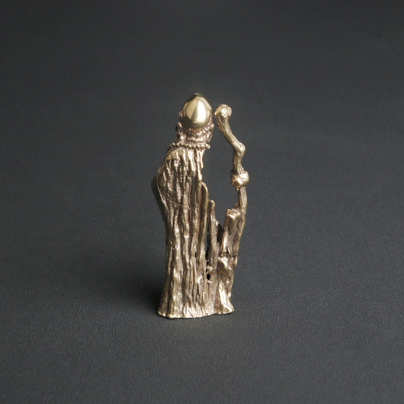 Vintage Brass Zen Master Dharm - Vintage Collectible Ornaments incelemesi ve fiyatı