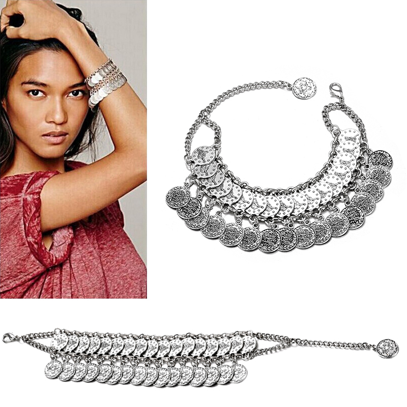 Ethnic Boho Handmade Chain Adj - Vintage Collectible Coins incelemesi ve fiyatı