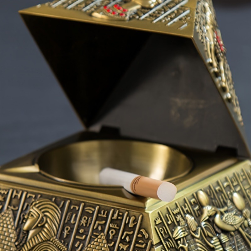 Egyptian Pharaoh Pyramid Ashtr - Vintage Collectible Ashtrays incelemesi ve fiyatı