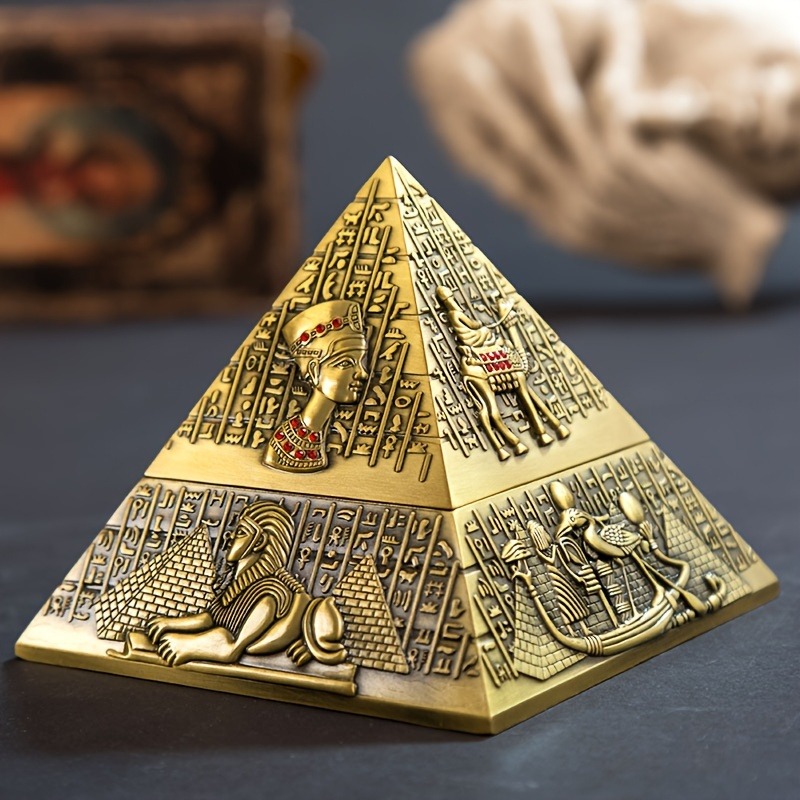 Egyptian Pharaoh Pyramid Ashtr - Vintage Collectible Ashtrays incelemesi ve fiyatı