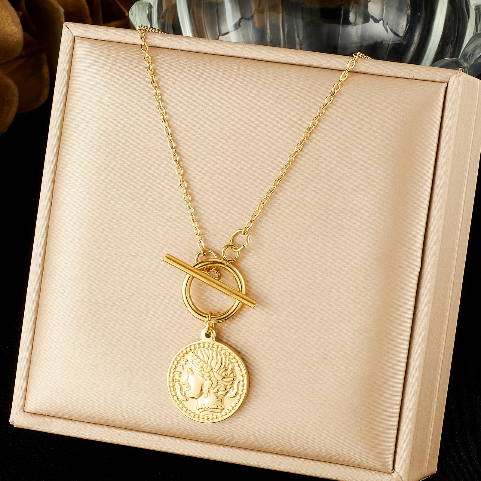 Stainless Steel Golden Vintage - Vintage Collectible Coins incelemesi ve fiyatı
