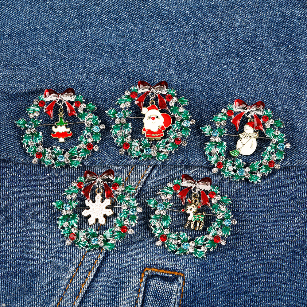 Christmas Wreath Collection En - Vintage Collectible Santa incelemesi ve fiyatı