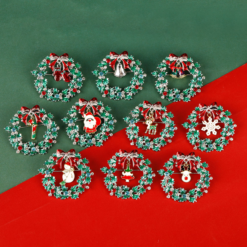 Christmas Wreath Collection En - Vintage Collectible Santa incelemesi ve fiyatı
