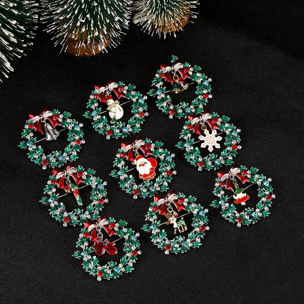 Christmas Wreath Collection En - Vintage Collectible Santa incelemesi ve fiyatı