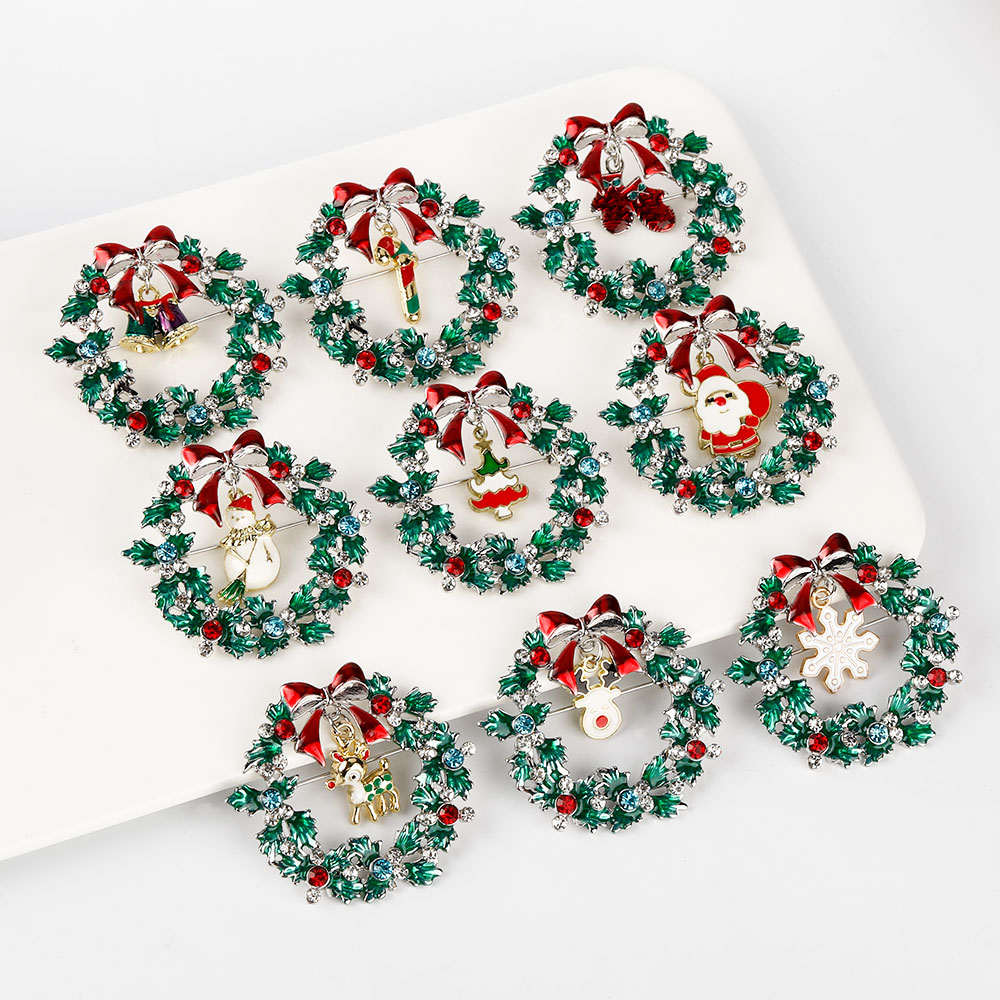 Christmas Wreath Collection En - Vintage Collectible Santa incelemesi ve fiyatı