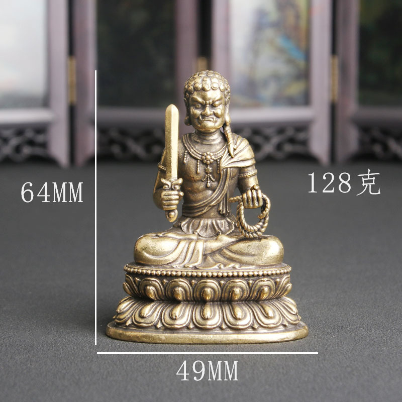 Vintage Brass Fudo Myoo Buddha - Vintage Collectible Ornaments incelemesi ve fiyatı