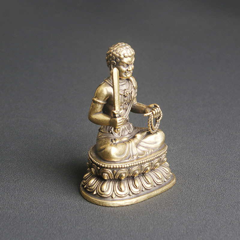 Vintage Brass Fudo Myoo Buddha - Vintage Collectible Ornaments incelemesi ve fiyatı