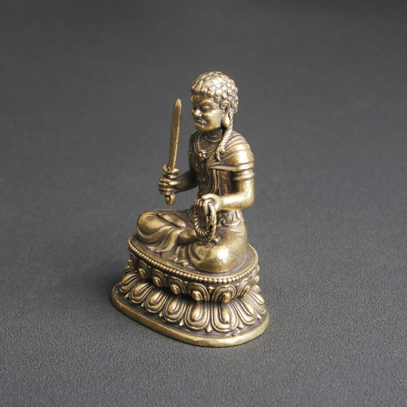 Vintage Brass Fudo Myoo Buddha - Vintage Collectible Ornaments incelemesi ve fiyatı