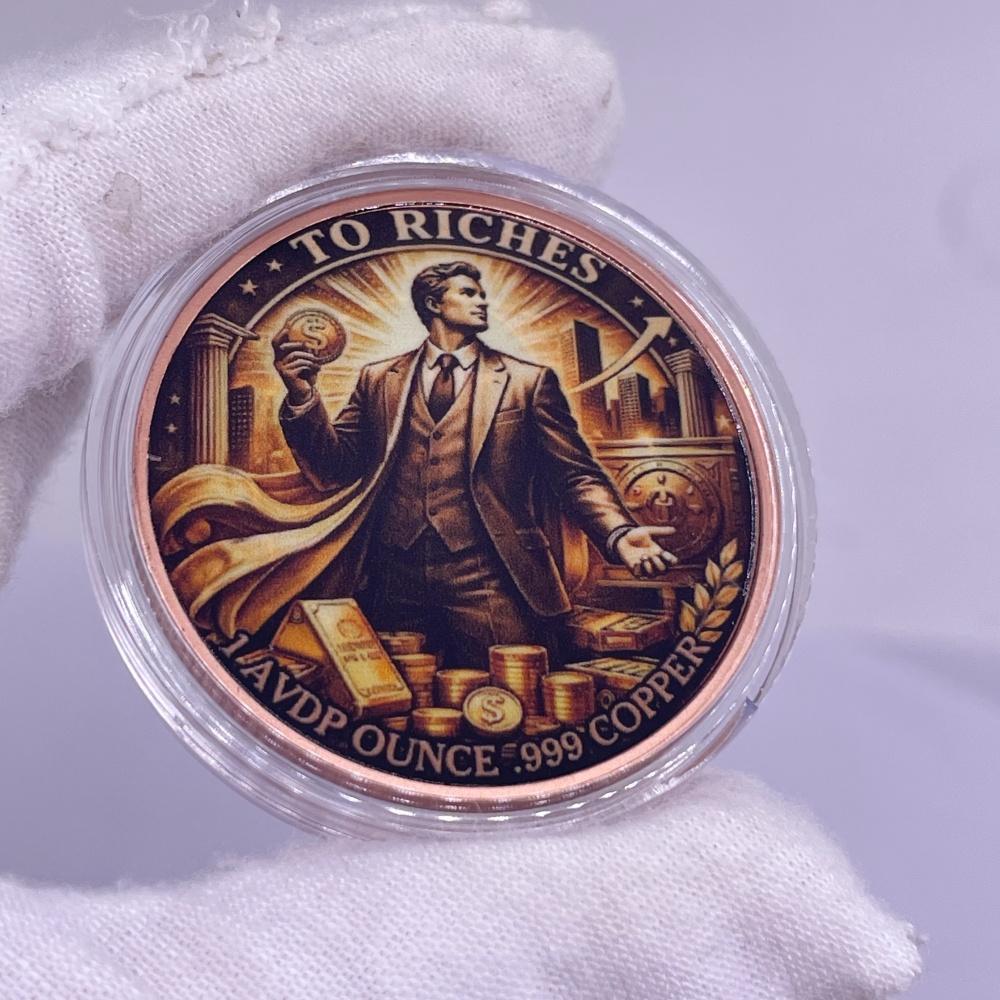 From Rags To Riches Theme .999 - Vintage Collectible Coins incelemesi ve fiyatı