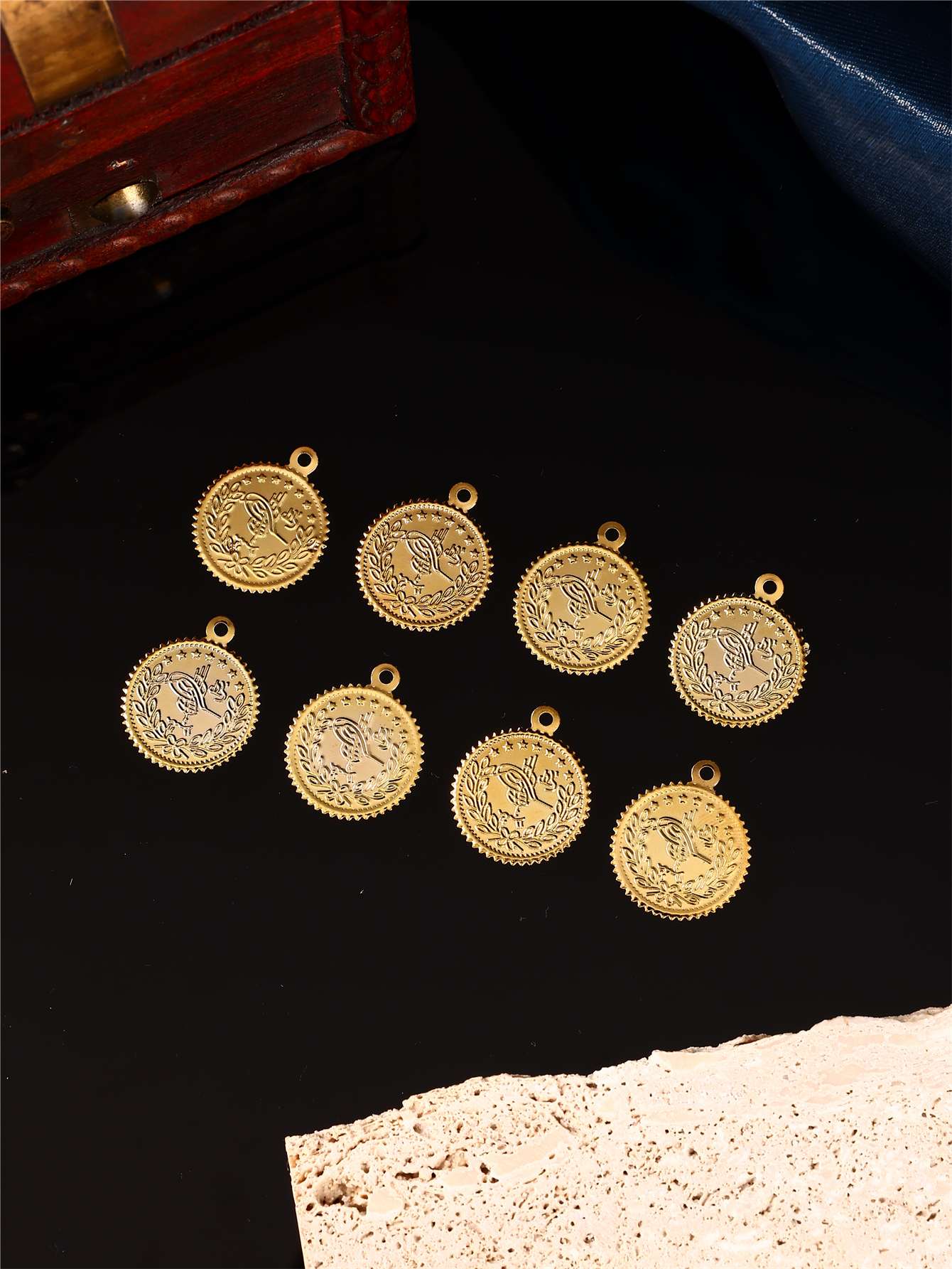 Coin-Shaped Diy Handmade Acces - Vintage Collectible Coins incelemesi ve fiyatı