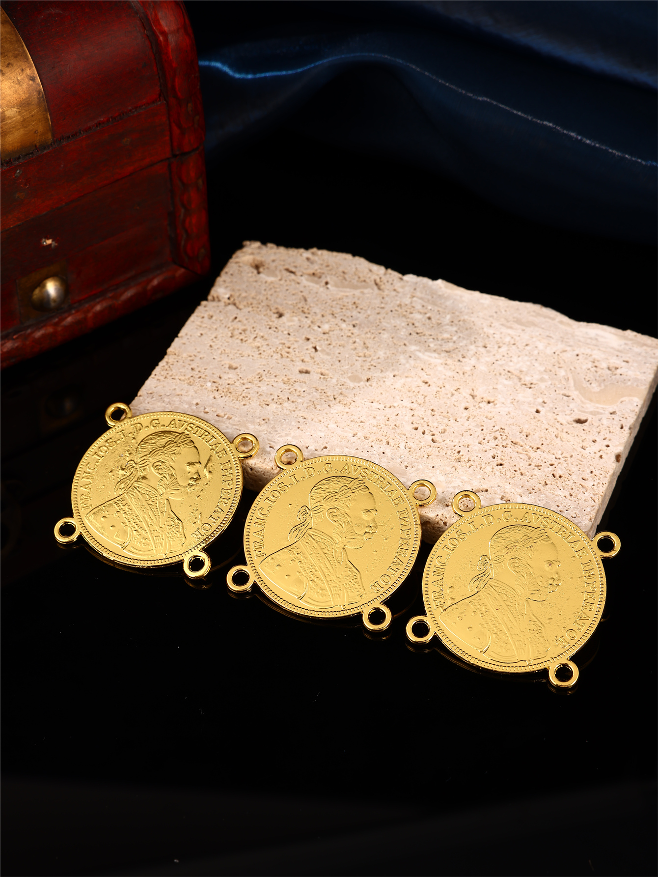 Coin-Shaped Diy Handmade Acces - Vintage Collectible Coins incelemesi ve fiyatı