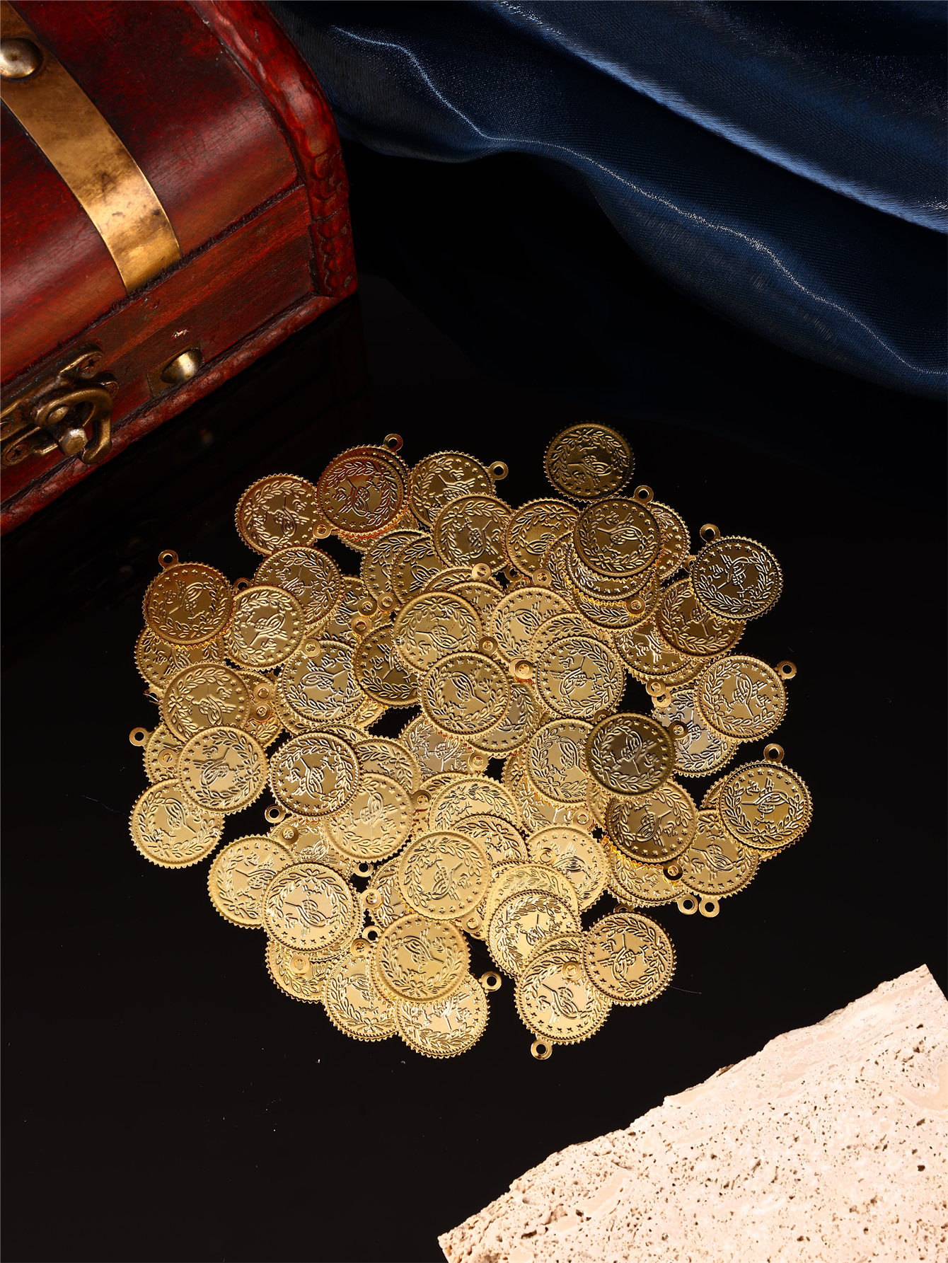 Coin-Shaped Diy Handmade Acces - Vintage Collectible Coins incelemesi ve fiyatı