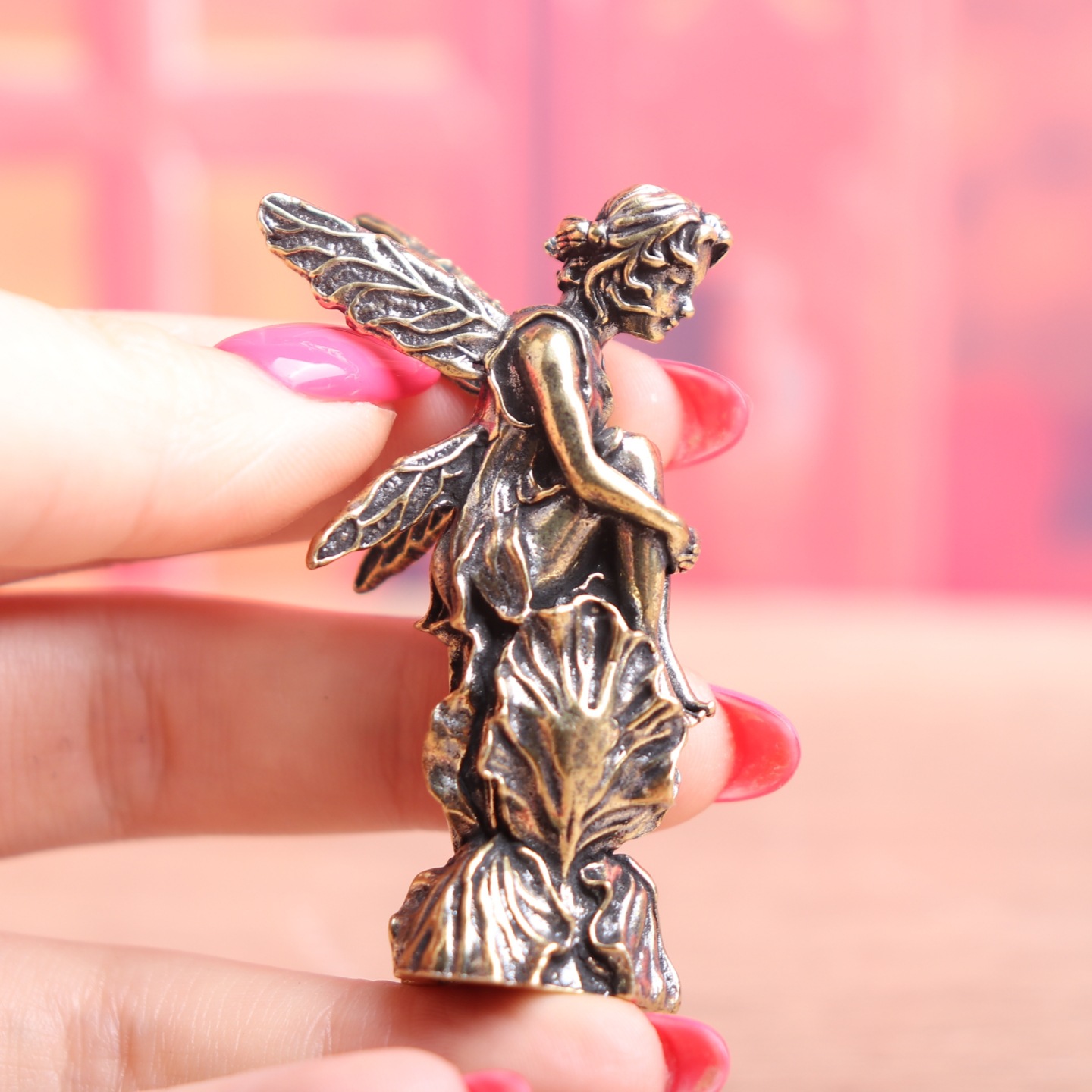 Vintage Brass Fairy Figurine F - Vintage Fairy Figurines Collectible incelemesi ve fiyatı