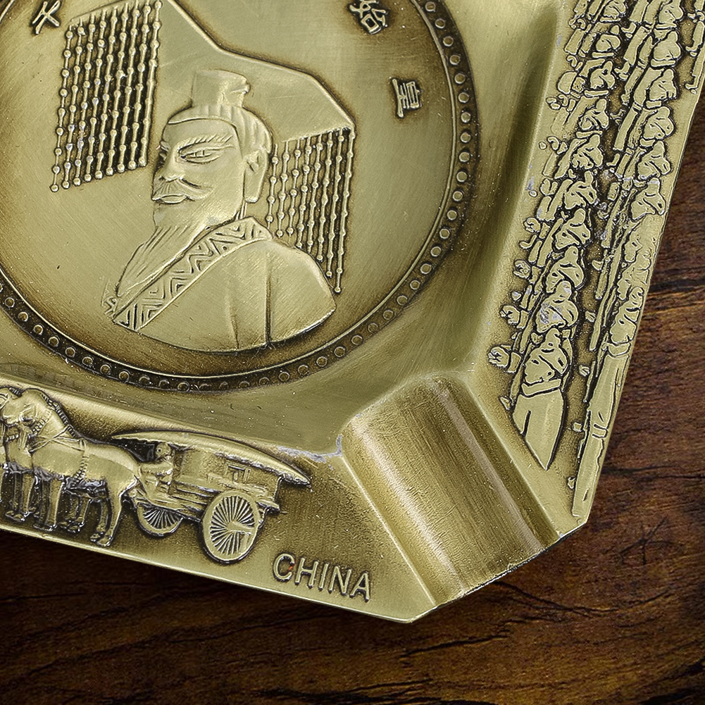 Vintage Zinc Alloy Ashtray Eng - Vintage Collectible Ashtrays incelemesi ve fiyatı