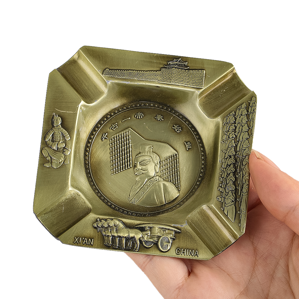 Vintage Zinc Alloy Ashtray Eng - Vintage Collectible Ashtrays incelemesi ve fiyatı