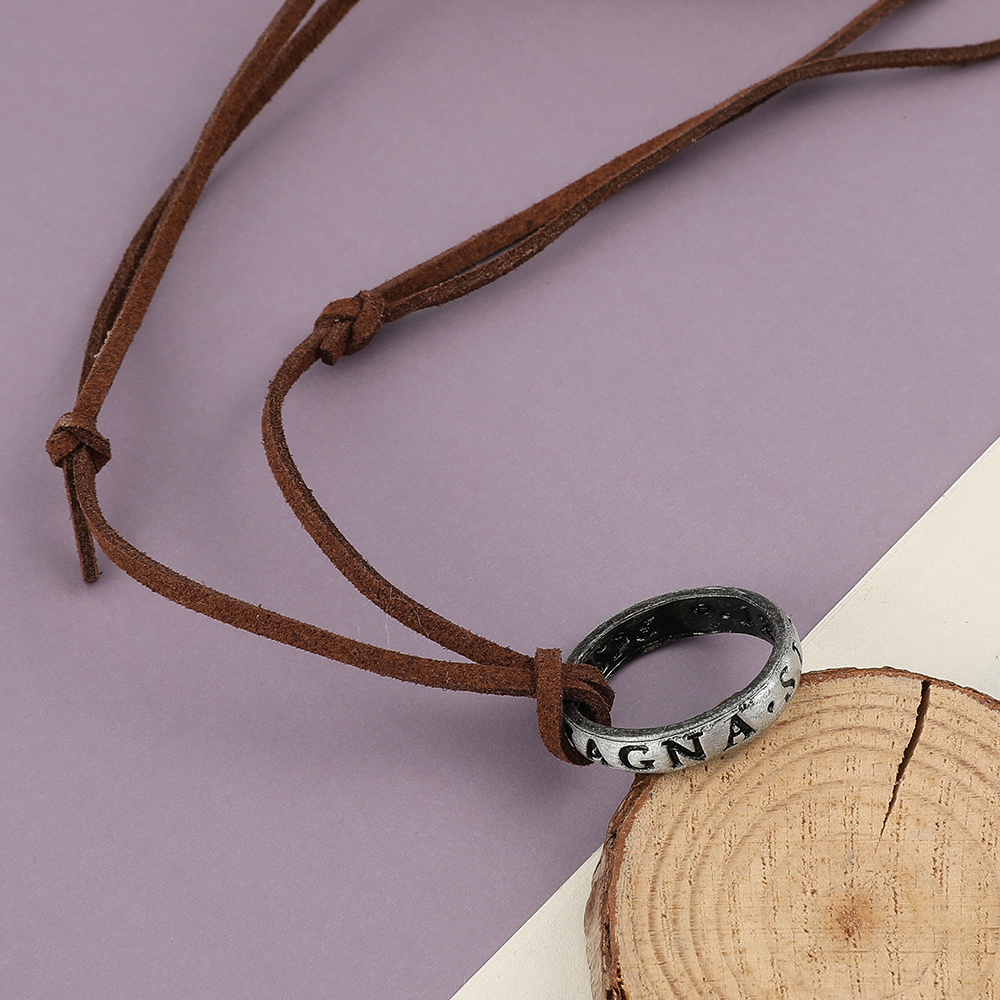 Game Anime Leather Chain Ring  - Vintage Items incelemesi ve fiyatı