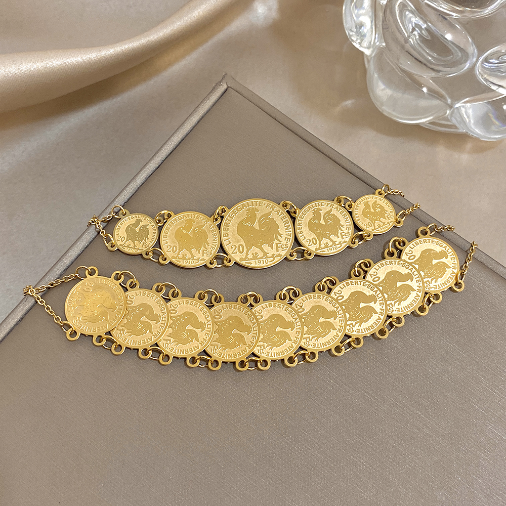 Vintage Gold Plated Stainless  - Vintage Collectible Coins incelemesi ve fiyatı