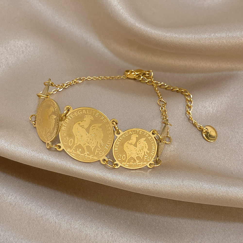Vintage Gold Plated Stainless  - Vintage Collectible Coins incelemesi ve fiyatı