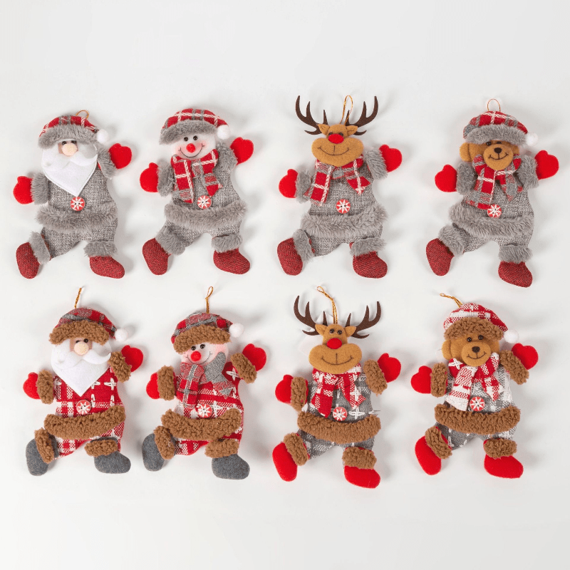3-Piece Set of Randomly Styled - Vintage Collectible Santa incelemesi ve fiyatı