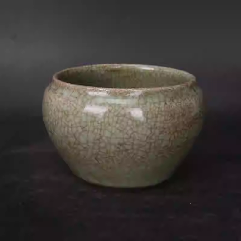 Handmade Ming-Style Crackle Gl - Vintage Collectible Ashtrays incelemesi ve fiyatı