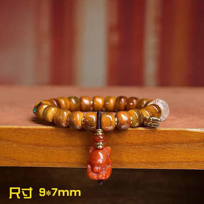 Backflow Yak Bone Beads Single - Vintage Collectible Glass incelemesi ve fiyatı