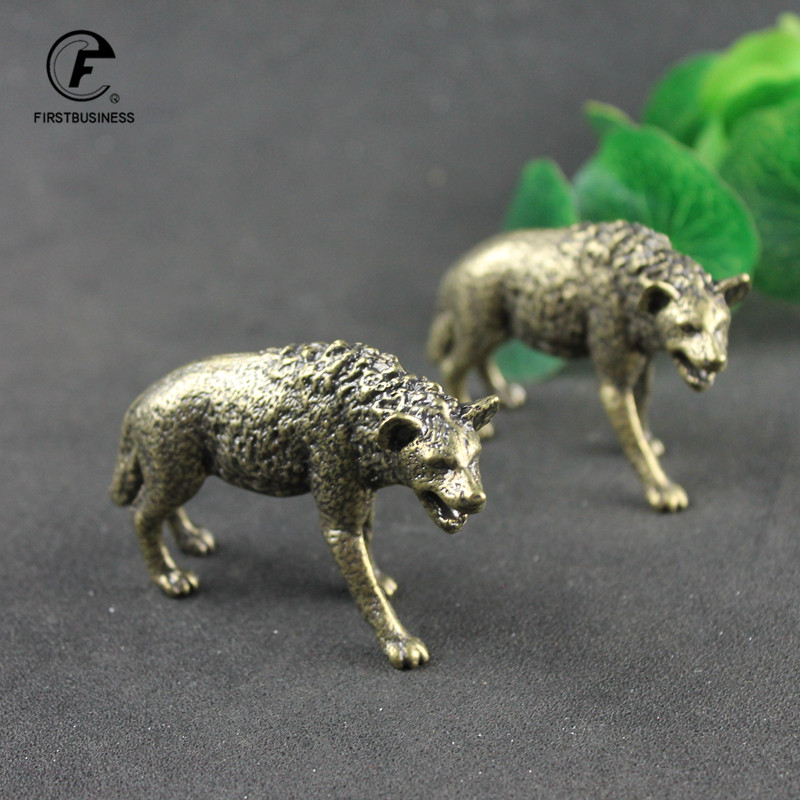 Solid Brass Hyena Figurine Min - Vintage Collectible Ornaments incelemesi ve fiyatı