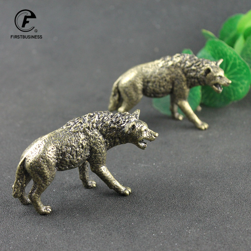Solid Brass Hyena Figurine Min - Vintage Collectible Ornaments incelemesi ve fiyatı