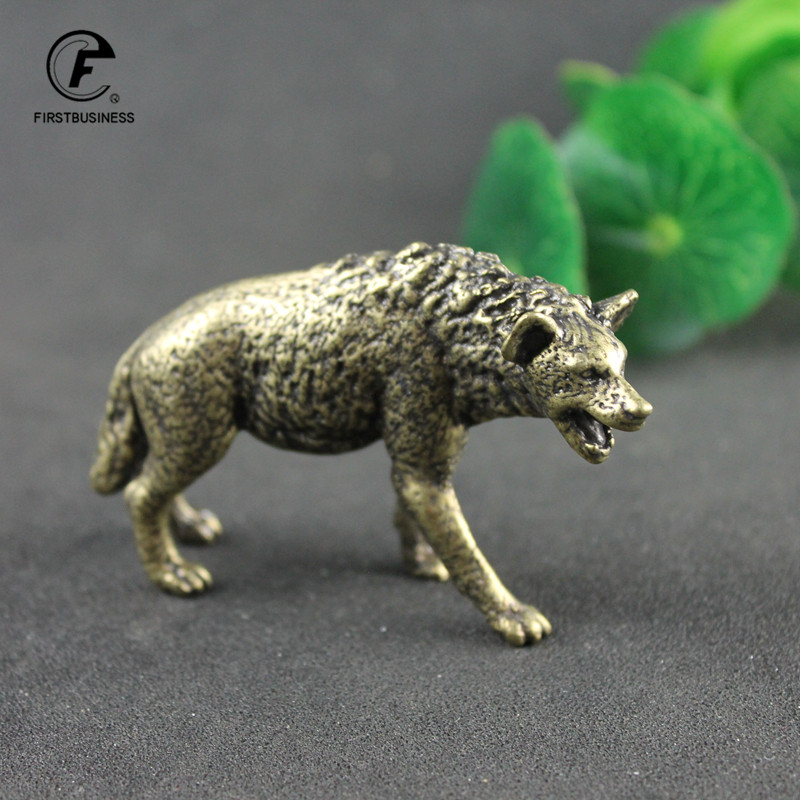 Solid Brass Hyena Figurine Min - Vintage Collectible Ornaments incelemesi ve fiyatı