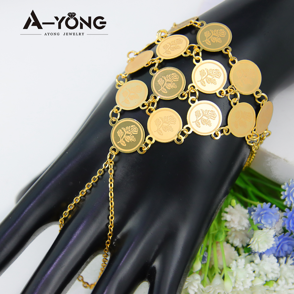 Arabic Fashion Bracelet with F - Vintage Collectible Coins incelemesi ve fiyatı