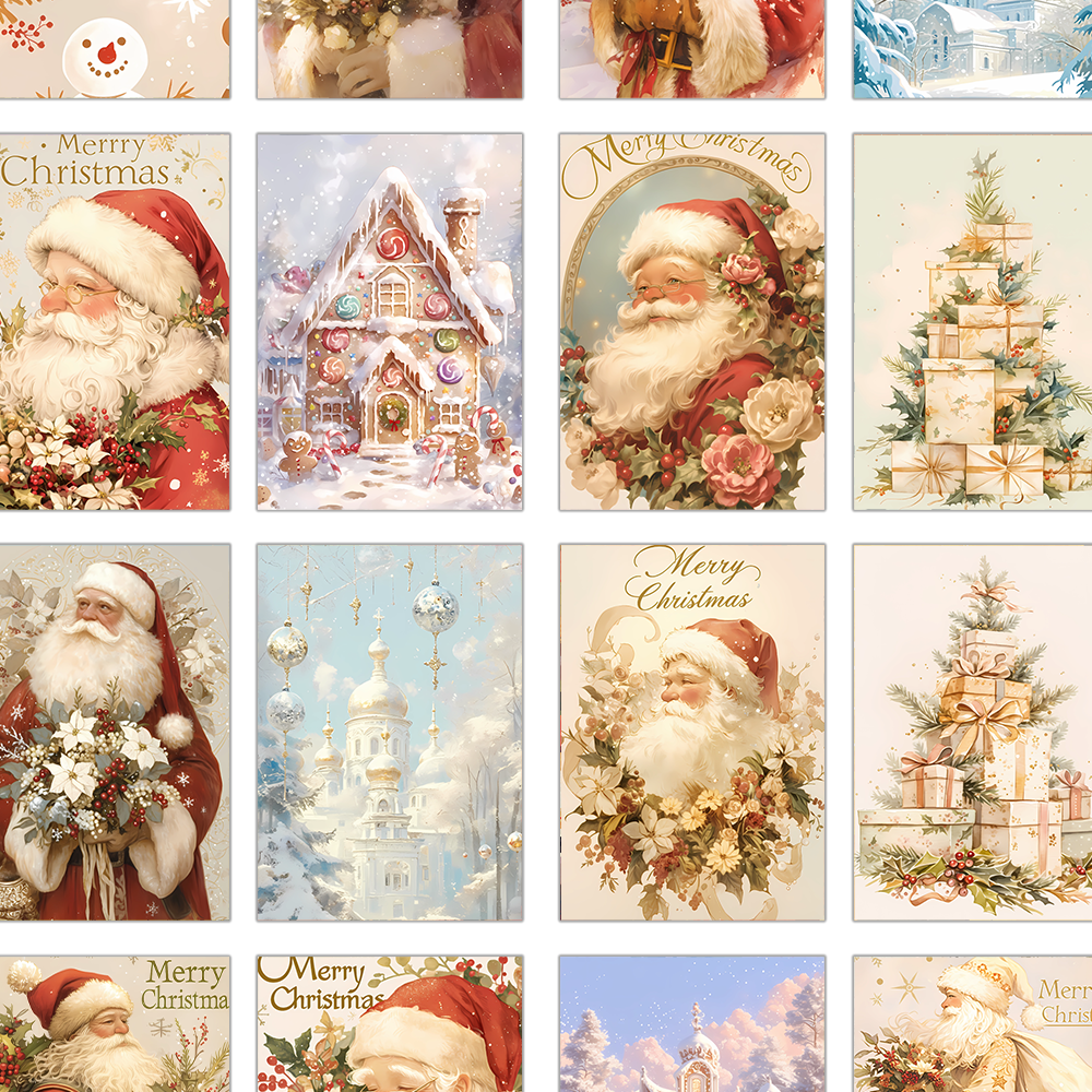 32pcs, vintage Christmas postc - Vintage Collectible Santa incelemesi ve fiyatı
