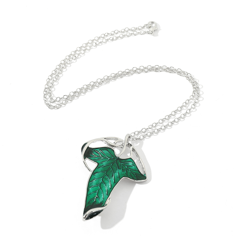 Vintage Green Leaf Pendant Nec - Vintage Items incelemesi ve fiyatı
