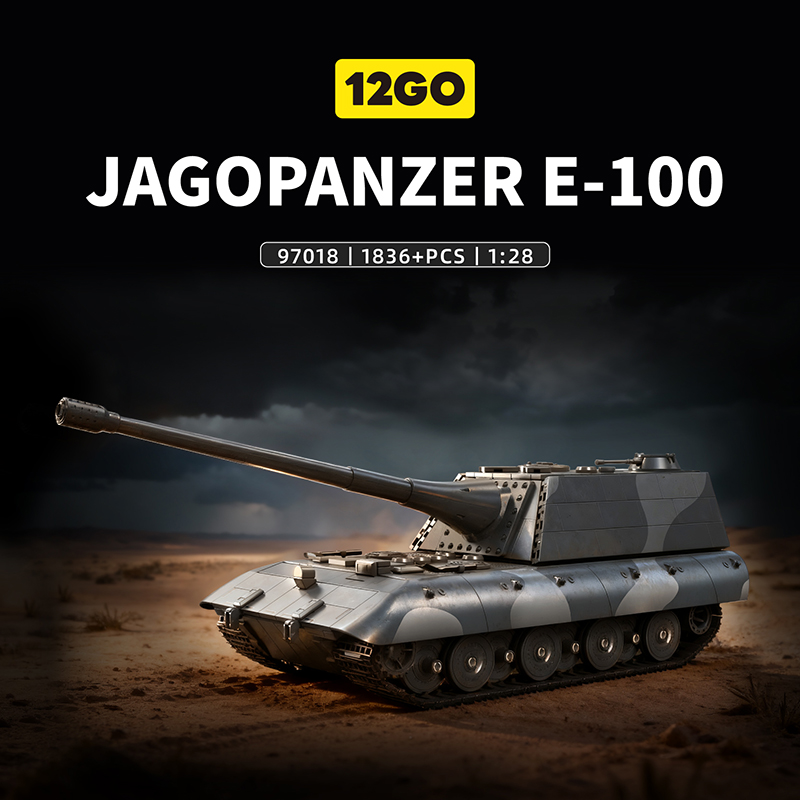 1836pcs MOC adult E-100 Tank D - Vintage And Collectible Toys incelemesi ve fiyatı