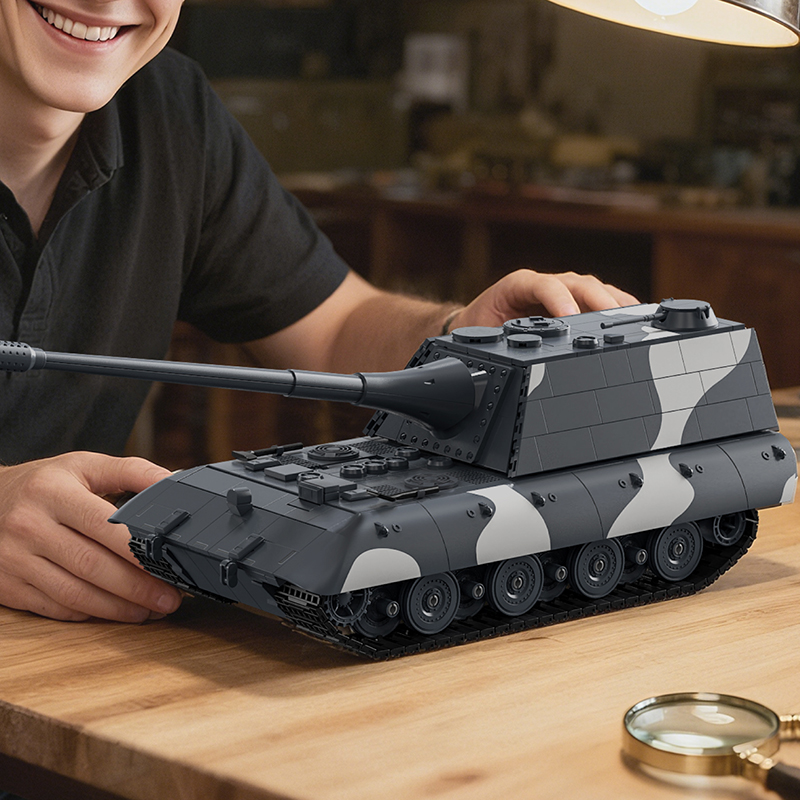 1836pcs MOC adult E-100 Tank D - Vintage And Collectible Toys incelemesi ve fiyatı