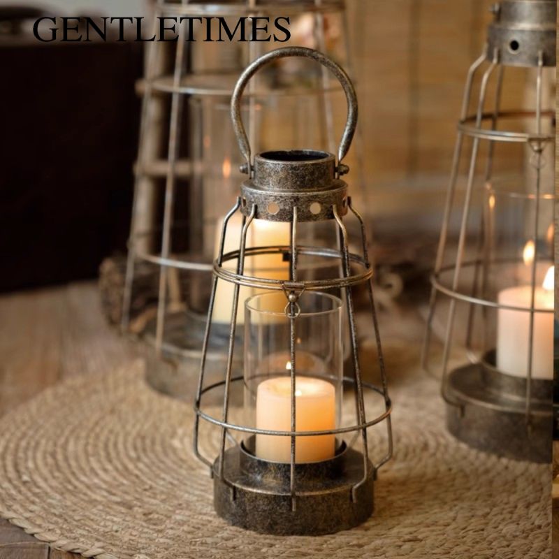 European Iron & Glass Candle H - Vintage Collectible Glass incelemesi ve fiyatı