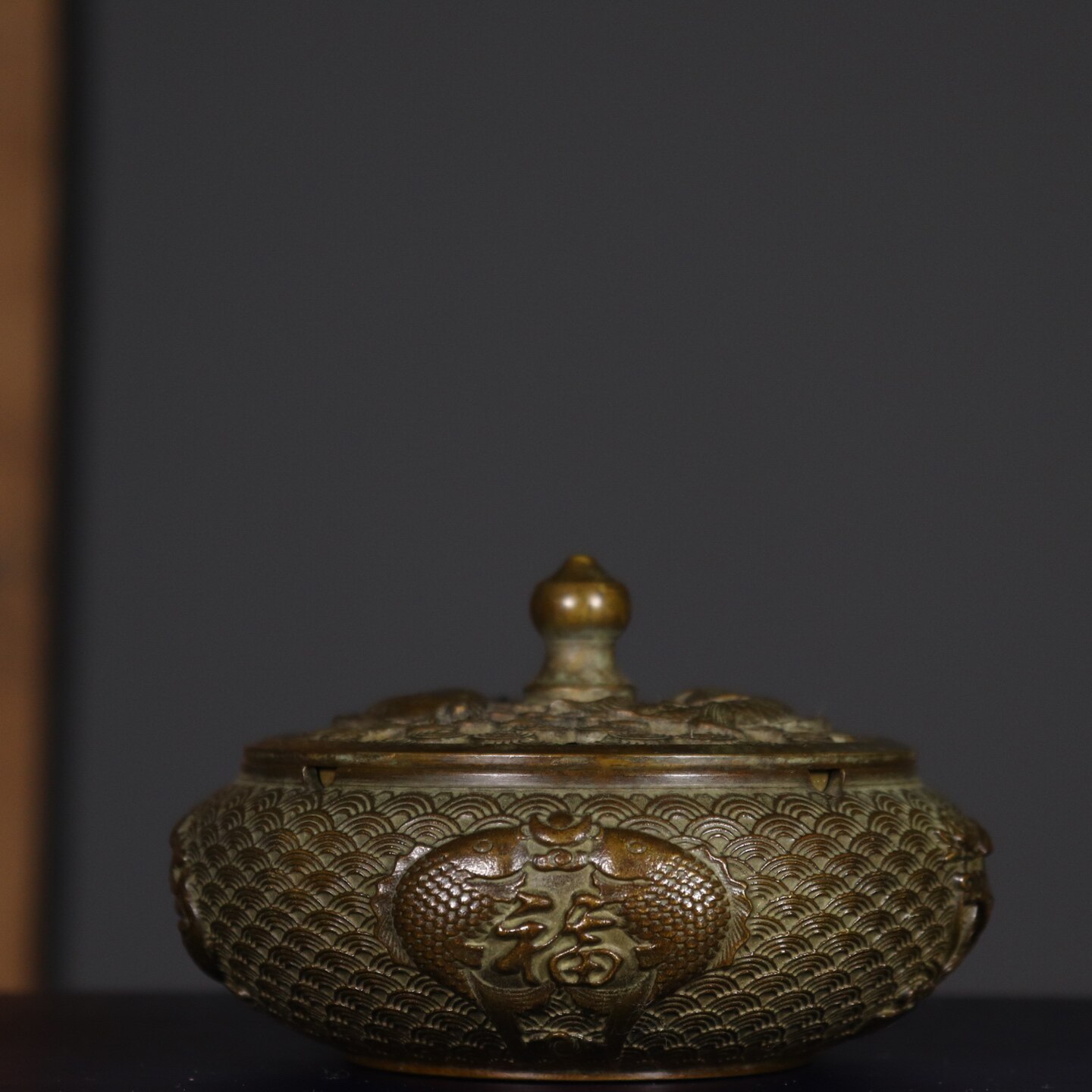 Antique Pure Copper Double Fis - Vintage Collectible Ashtrays incelemesi ve fiyatı