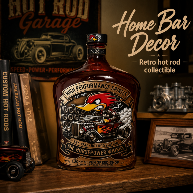 Vintage Hot Rod Mr Horsepower  - Vintage Collectible Bottles incelemesi ve fiyatı