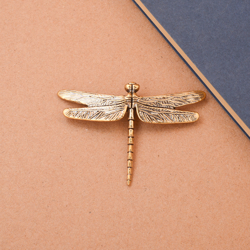 New【Vintage Brass Dragonfly Or - Vintage Collectible Ornaments incelemesi ve fiyatı