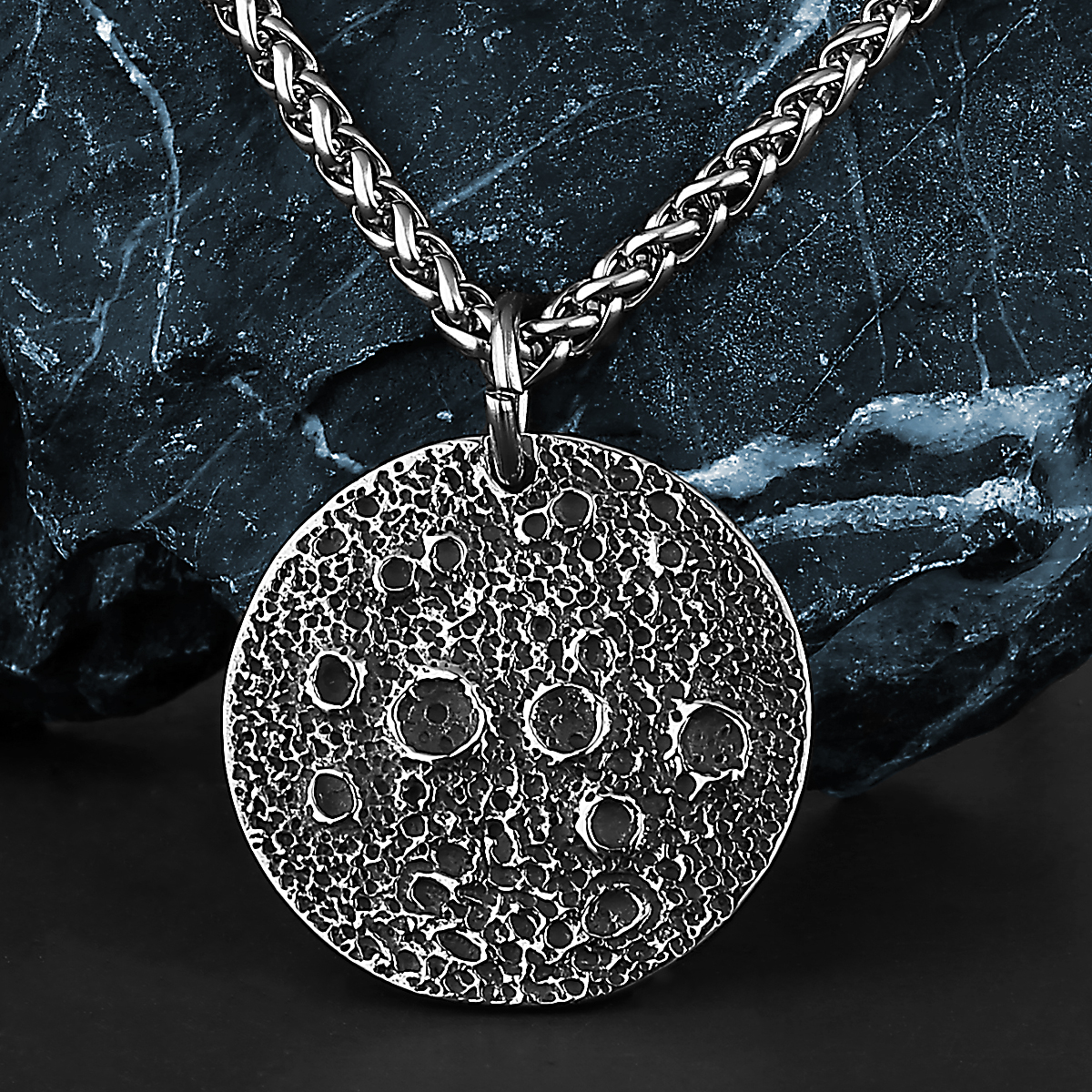 Retro Moon Surface Coin Pendan - Vintage Collectible Coins incelemesi ve fiyatı
