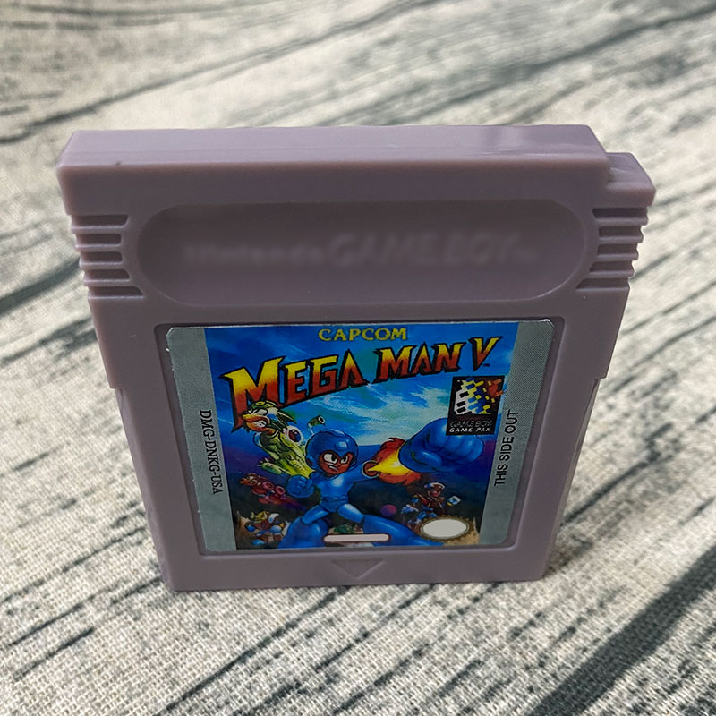 Mega Man 5 V five GBC Game Car - Vintage Game Collection incelemesi ve fiyatı