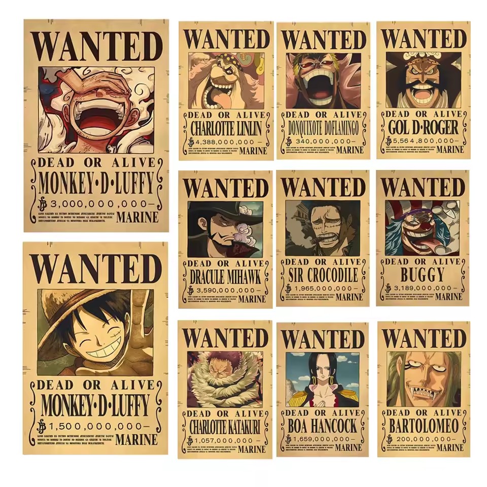 Anime One Piece Bounty Wanted  - Vintage And Collectible Toys incelemesi ve fiyatı
