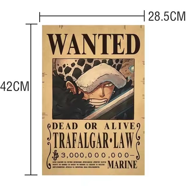Anime One Piece Bounty Wanted  - Vintage And Collectible Toys incelemesi ve fiyatı