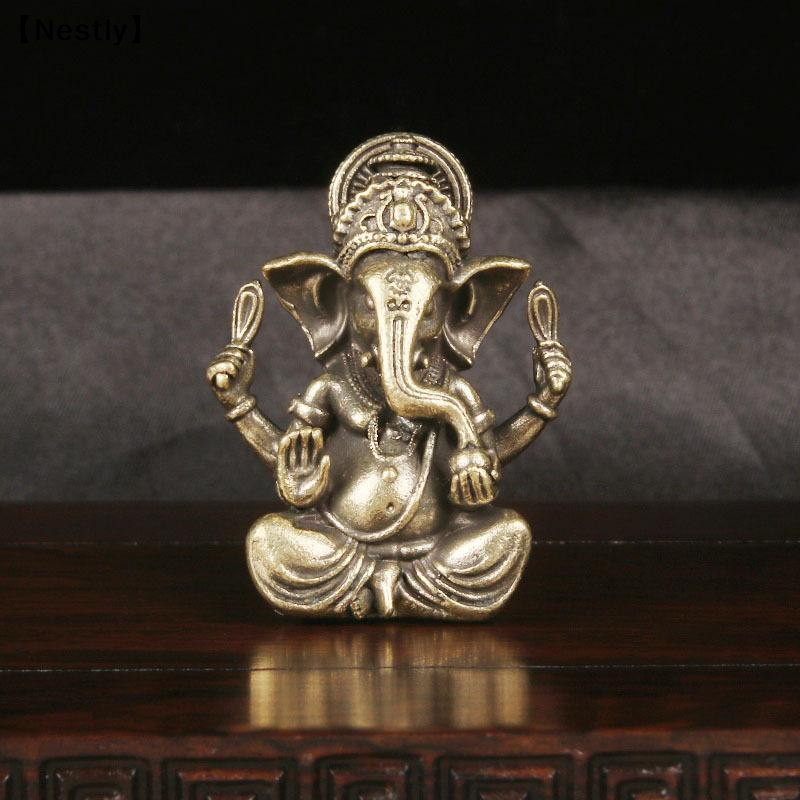 Vintage Brass Thai Elephant Go - Vintage Collectible Ornaments incelemesi ve fiyatı