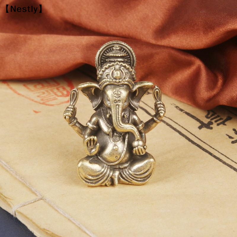 Vintage Brass Thai Elephant Go - Vintage Collectible Ornaments incelemesi ve fiyatı
