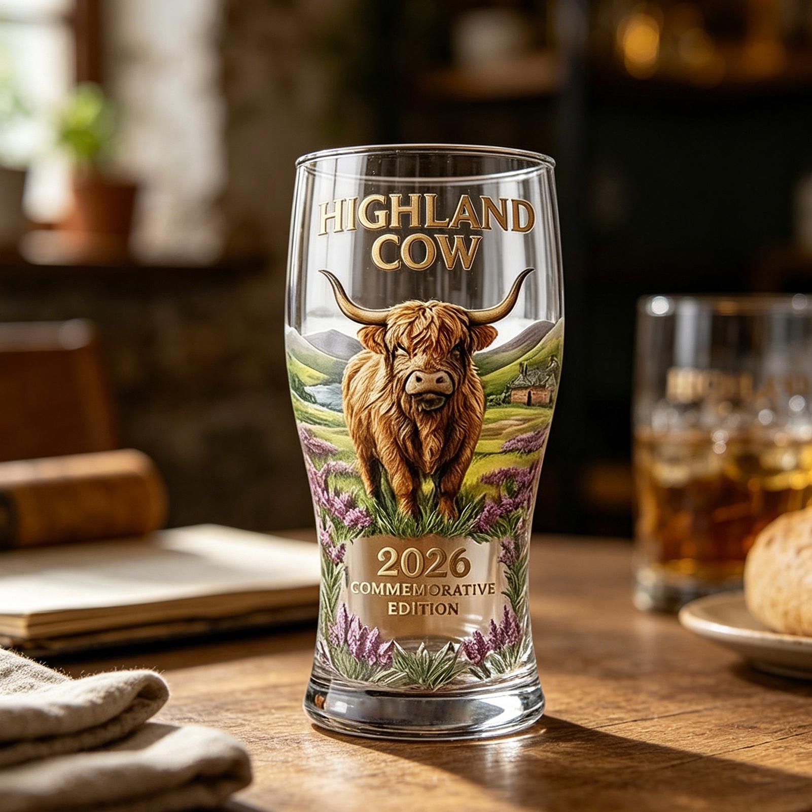 Whiskey Glass Cow Vintage Comm - Vintage Collectible Glass incelemesi ve fiyatı