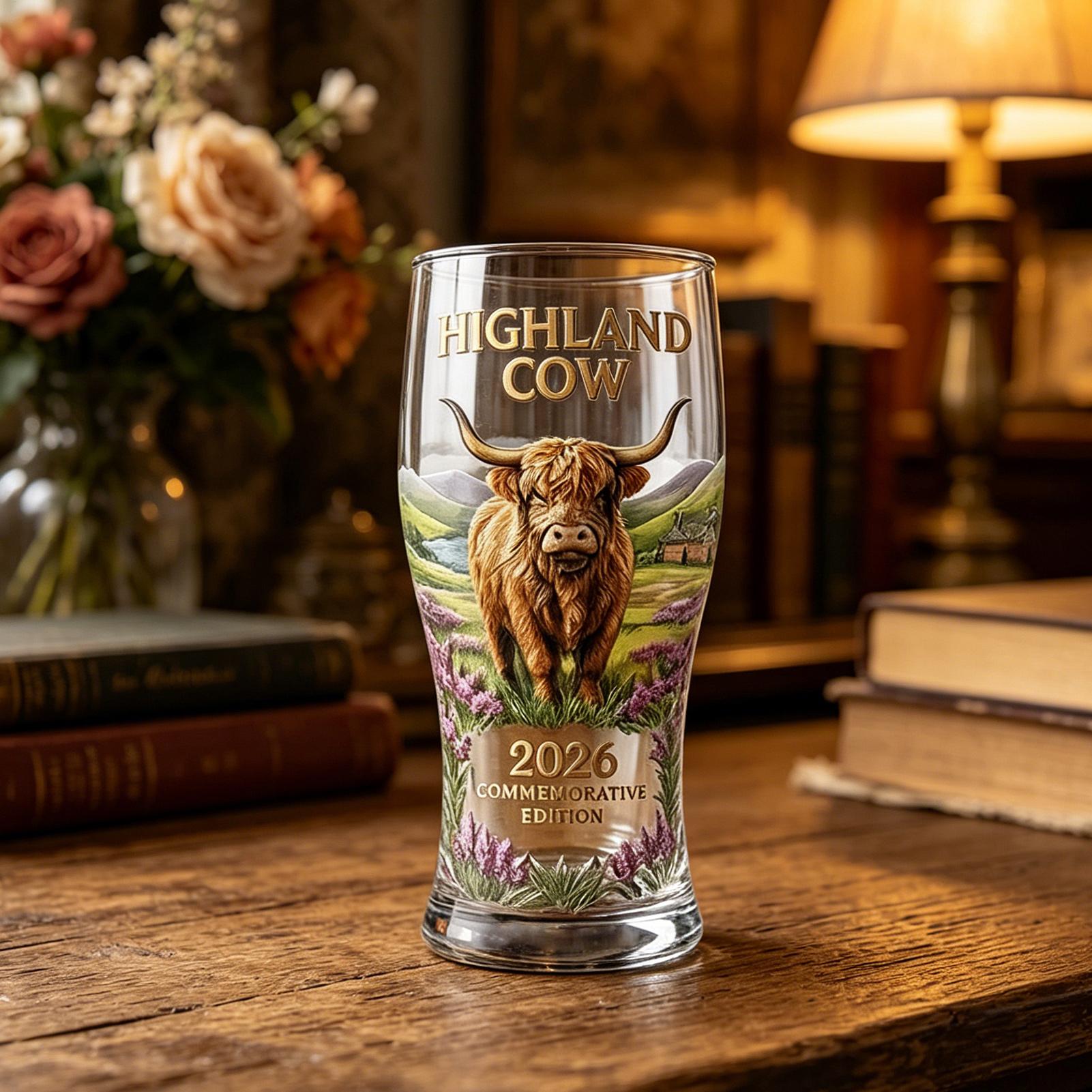 Whiskey Glass Cow Vintage Comm - Vintage Collectible Glass incelemesi ve fiyatı