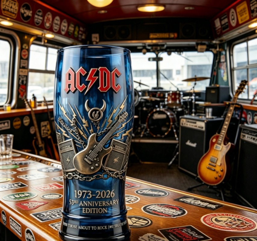 53rd Anniversary Classic Rock  - Vintage Collectible Glass incelemesi ve fiyatı