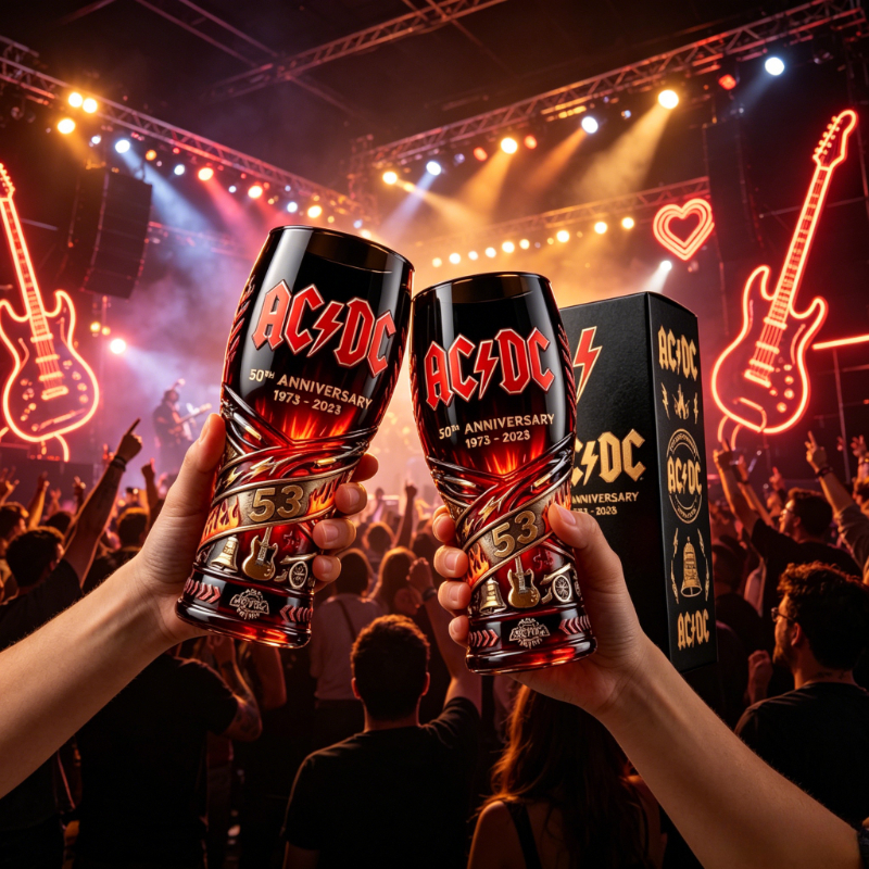 53rd Anniversary Classic Rock  - Vintage Collectible Glass incelemesi ve fiyatı