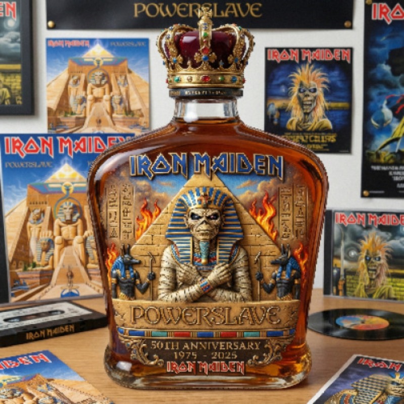 Vintage Rock Themed Mummy Scul - Vintage Collectible Bottles incelemesi ve fiyatı